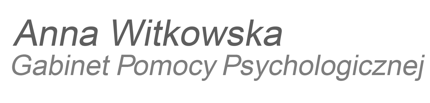 Anna Witkowska Gabinet Pomocy Psychologicznej